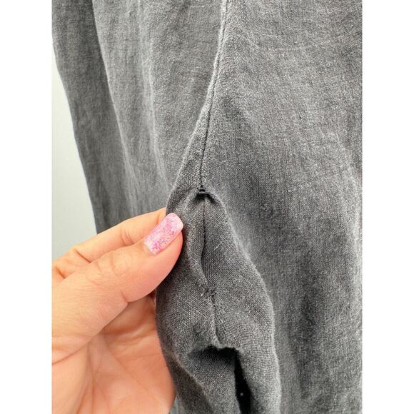 Rachel Craven Women's Black Linen Pants Size 2 (US 8-12) - Picture 4 of 6